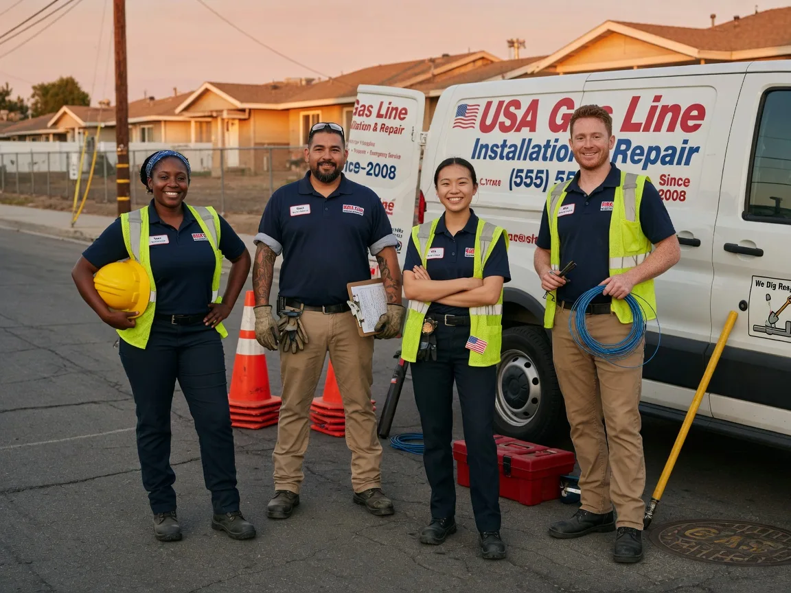Gas Line Installation company in Quitman, AR